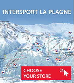 Ski rental La Plagne Intersport